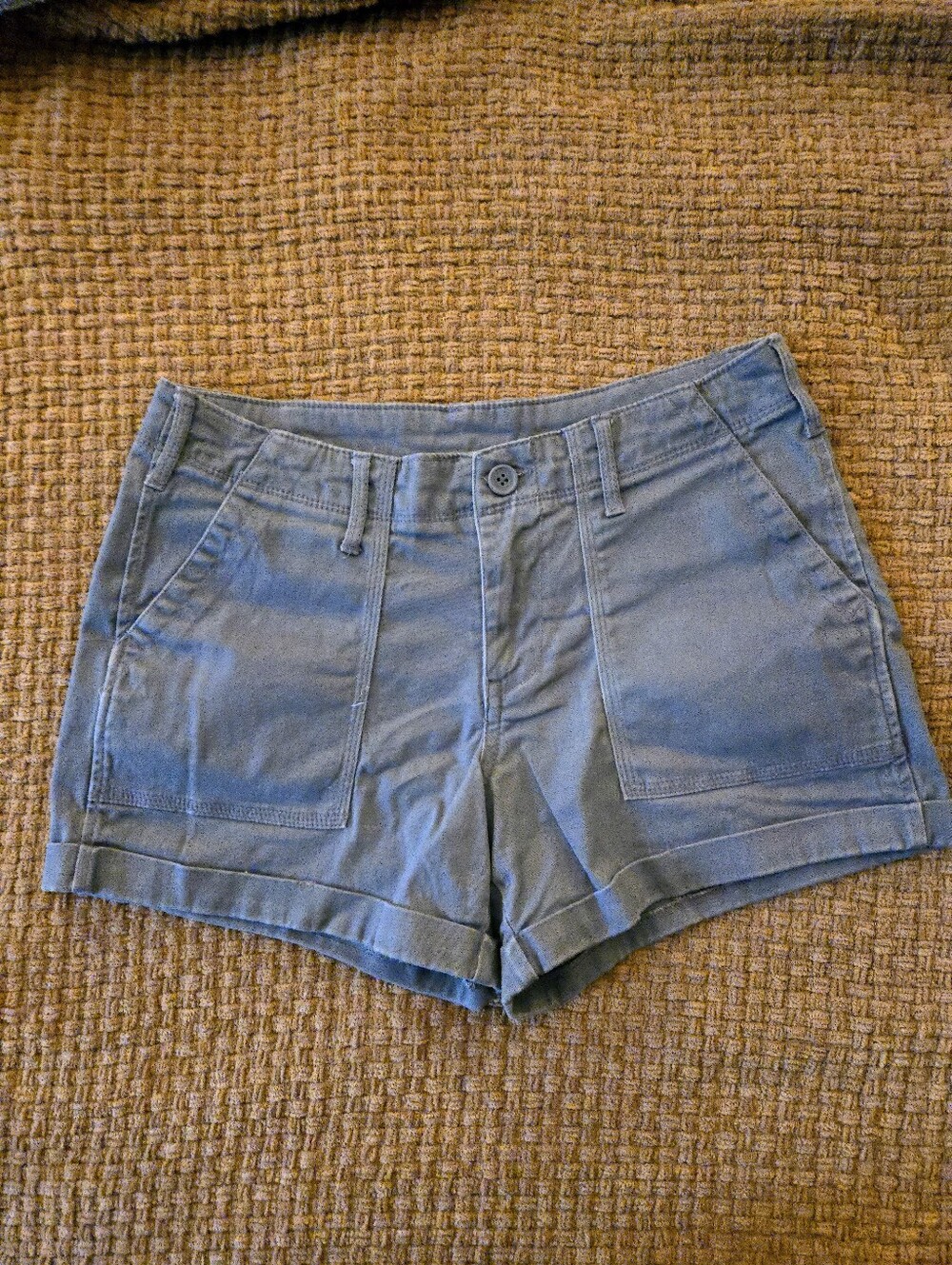 Faded Glory Casual Women's Utility Shorts Khaki Size 8
